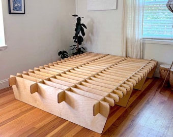Birch Block BED FRAME