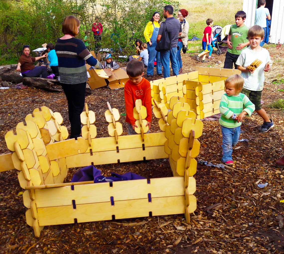 BUILDER BOARDS Playhouse Building Blocks Creative Etsy