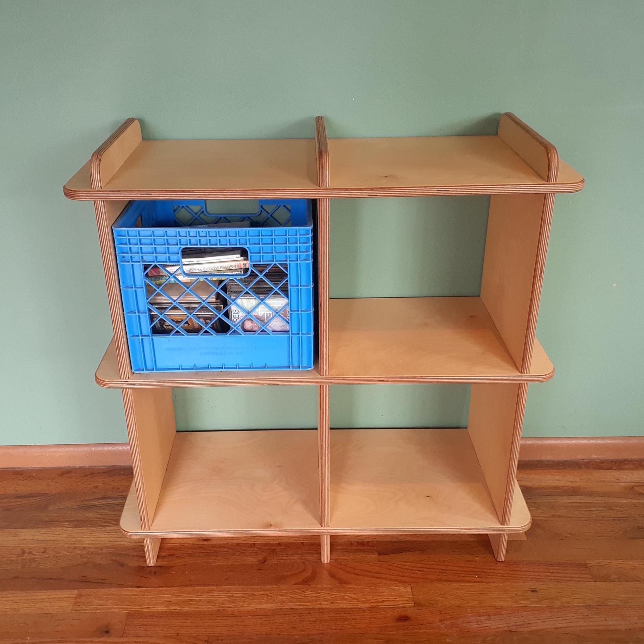 Shelf Objects Blocks Birch Block CUBE SHELF - Etsy