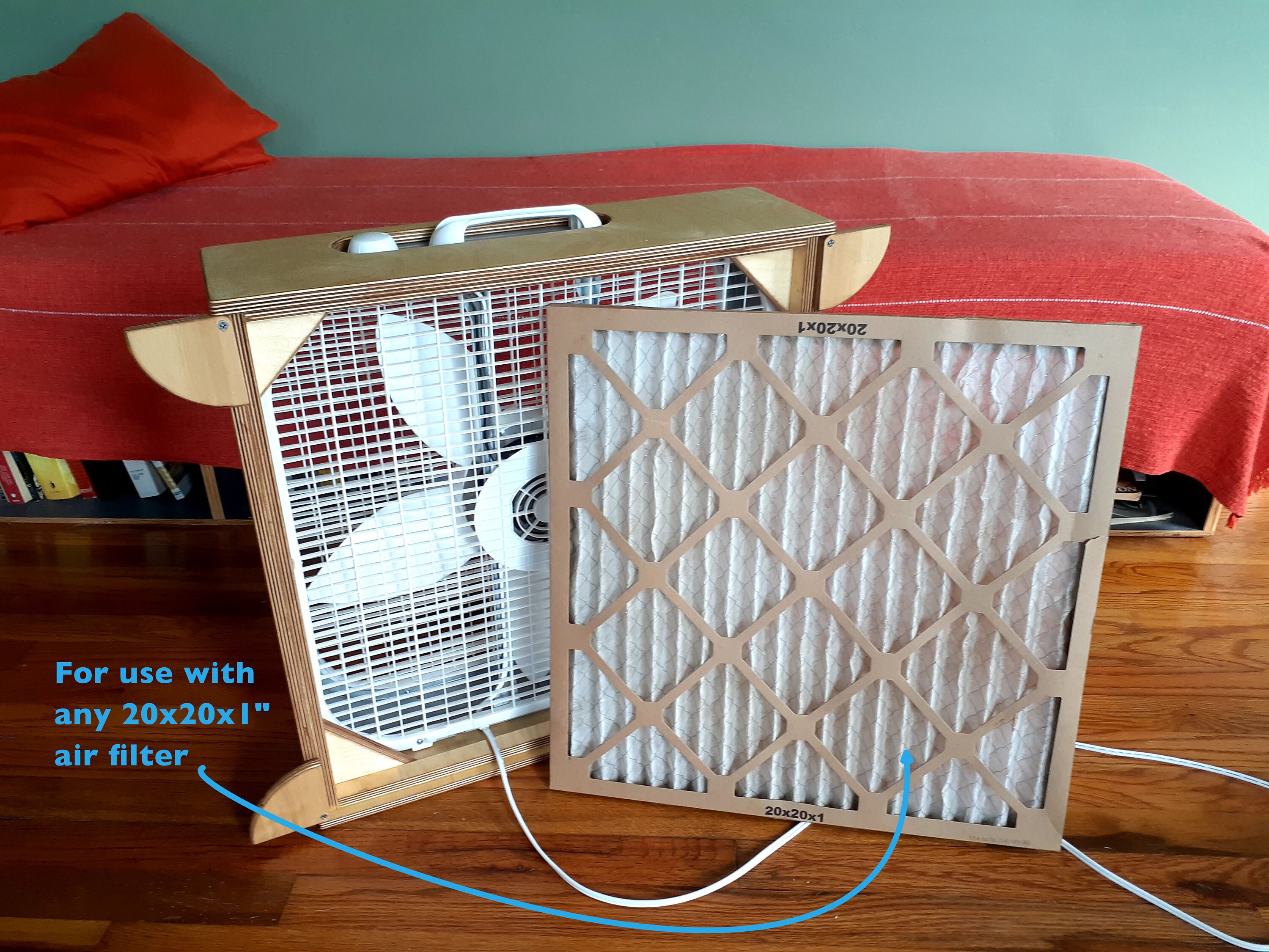 DIY AIR FILTER Box Fan Air Filtration for Smoke, Allergens, or Dust. Etsy