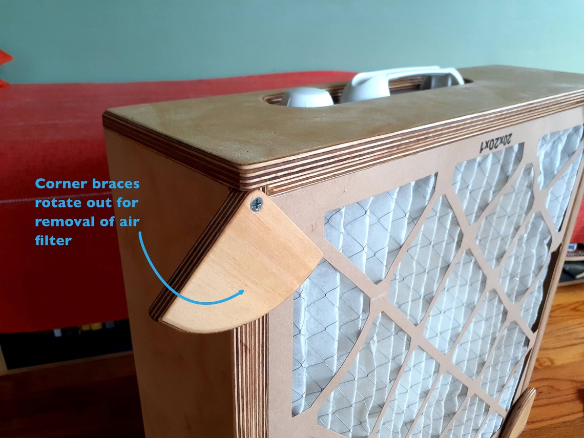 DIY AIR FILTER Box Fan Air Filtration for Smoke, Allergens, or Dust. Etsy