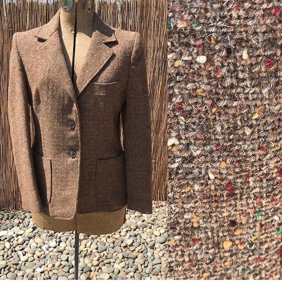 Brown Tweed Vintage Blazer