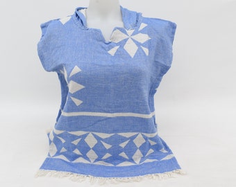 Pareo, Vêtements d’été, Paréo à motifs bleus, Vêtements de plage, Vêtements d’été en coton, Drap de plage, Paréo de plage, Vêtements courts, Drss chic