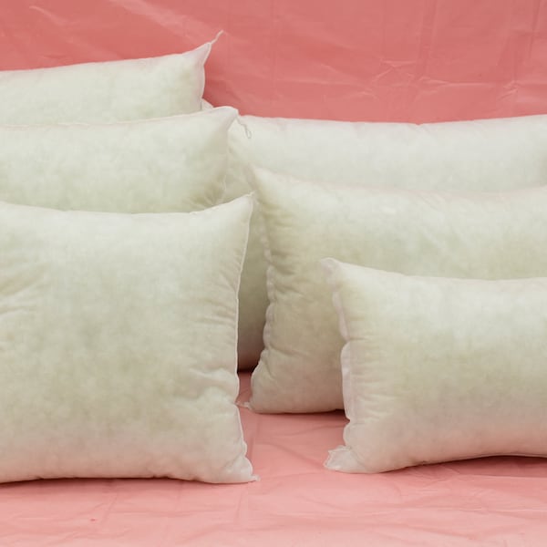 Insert ALL SIZES Pillow Insert Listing for Pillow, Pillow 16x16 - 18x18 - 20x20 - 24x24 - 32x32 - 12x20 - 12x24 - 16x24 Poly Fiber Pillows