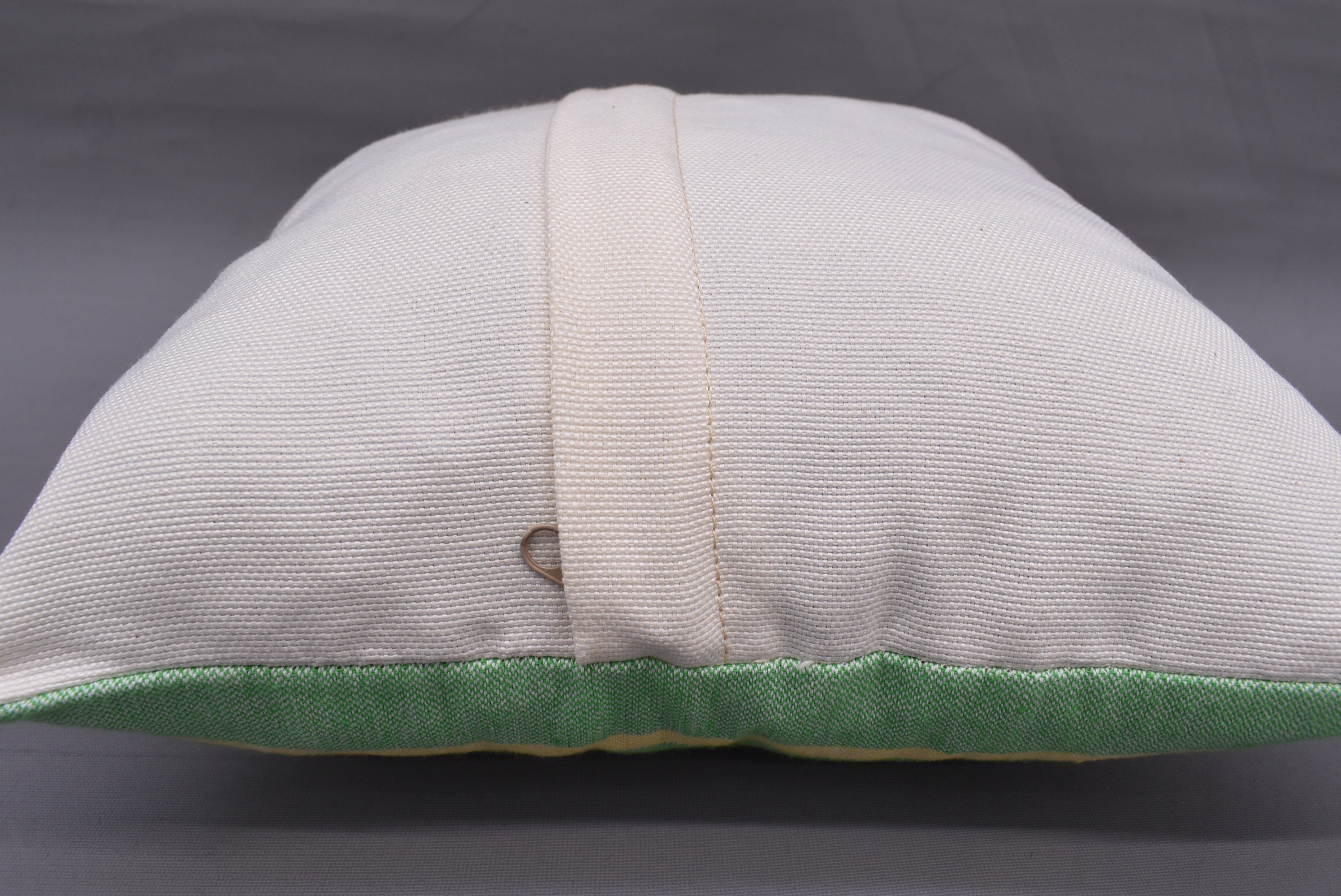 Towel Pillow 12x12 Pillow Cover Turkish Pillow Yellow Etsy