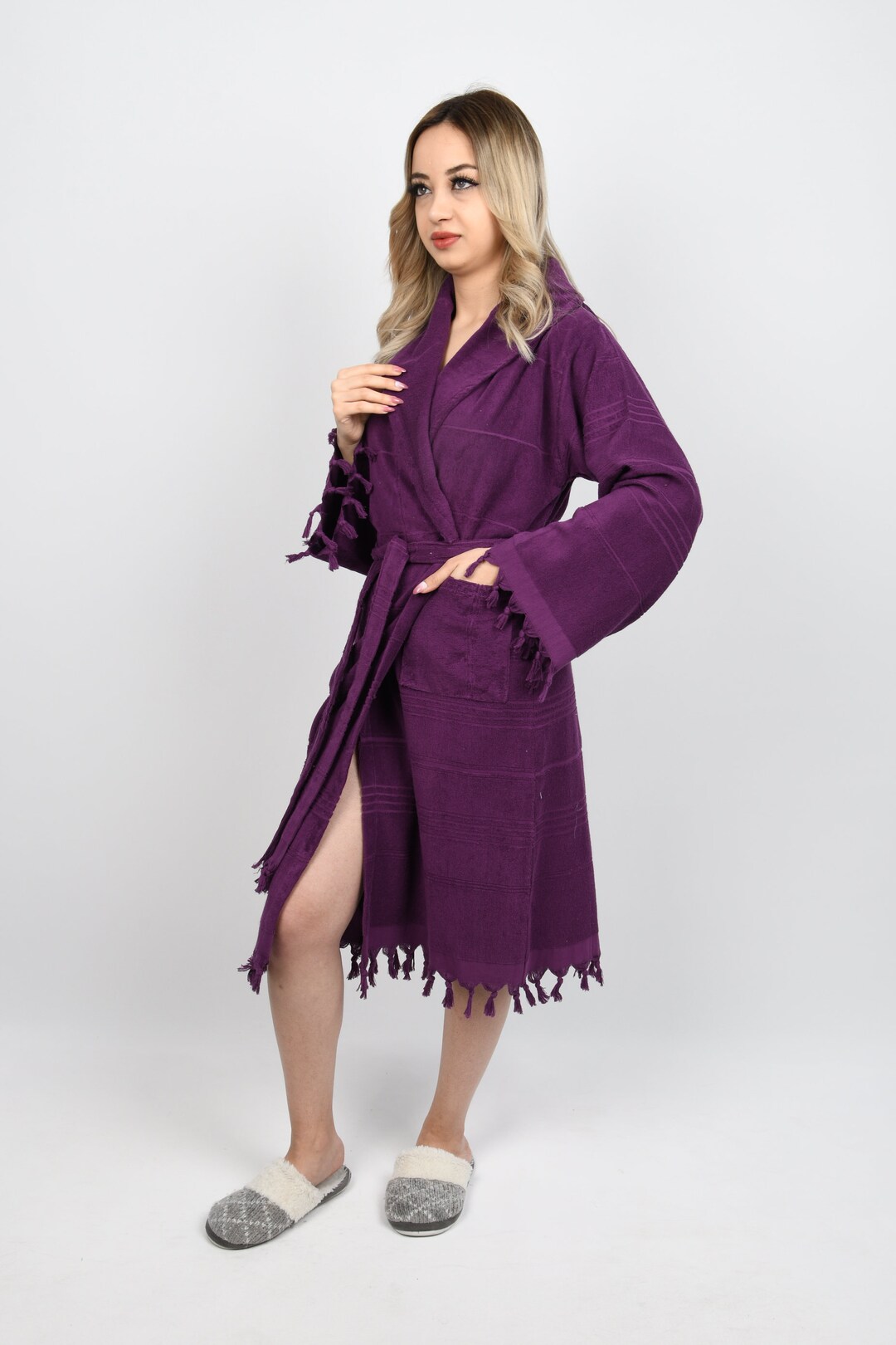 Sauna Gown, Wedding Gift Robe, Turkish Bathrobe, Personalized Robe ...