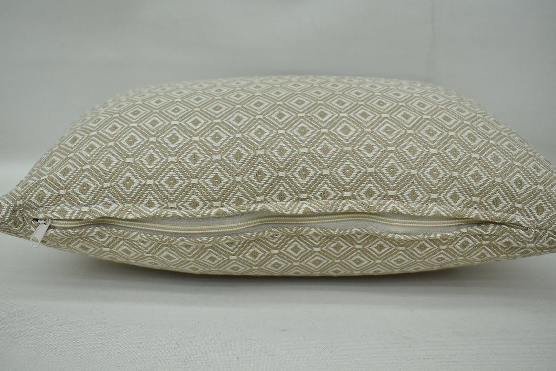 Türkisches Kissen Schlafzimmerkissen Diamantkissen Beige | Etsy