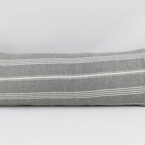 Lumbar Pillow Cover, Pillow,Towel Pillow, Outdoor Pillow Cover, Bed Pillow, Turkish Towel Pillow, Black Pillow, Extra Long Pillow Mn ALLSIZE