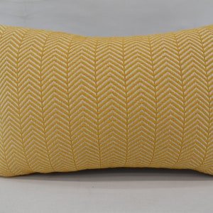 Mustard Lumbar Pillow Cover, Accent Pillow, Decorative Towel Pillow, Outdoor Pillow Cover, Bed Pillow, Turkish Towel Pillow Mn ALLSIZE