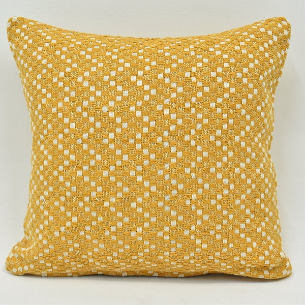 Sofa Pillow, Throw Pillow, Decorative Pillow, Chevron Pillow, Both Sided Cushion, Yellow Cushion, 12X12 Pillow Cover, 882