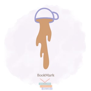 Bookmark STL Files , Coffee Themed Bookmark – STL File for 3D Printing – 3D Print File, Digital Download ,