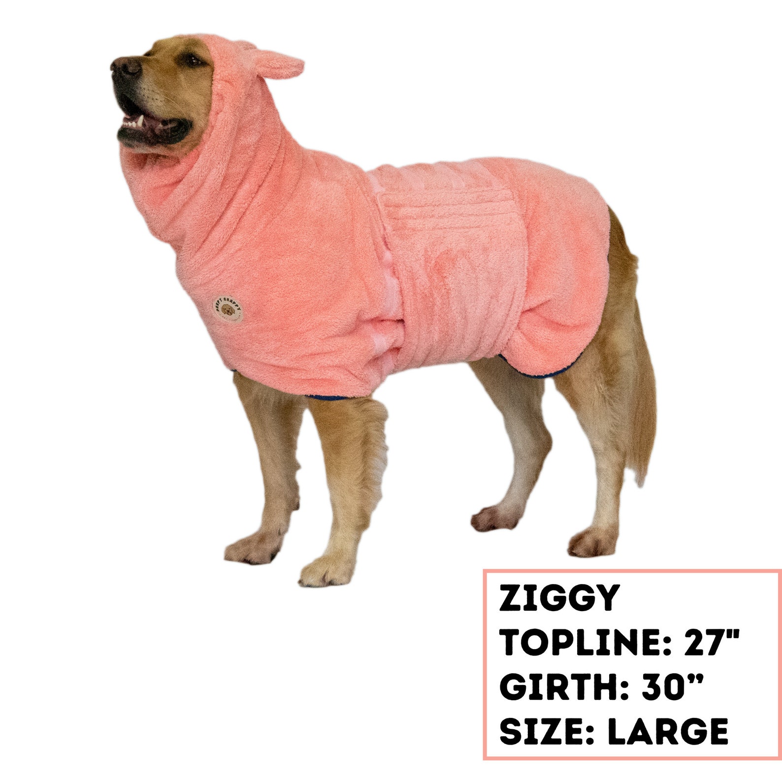 Premium Dog Bathrobe Absorbent Microfiber Robe for Small Etsy