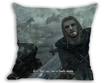 Skyrim Pillow Etsy Skyrim Pillow Etsy
