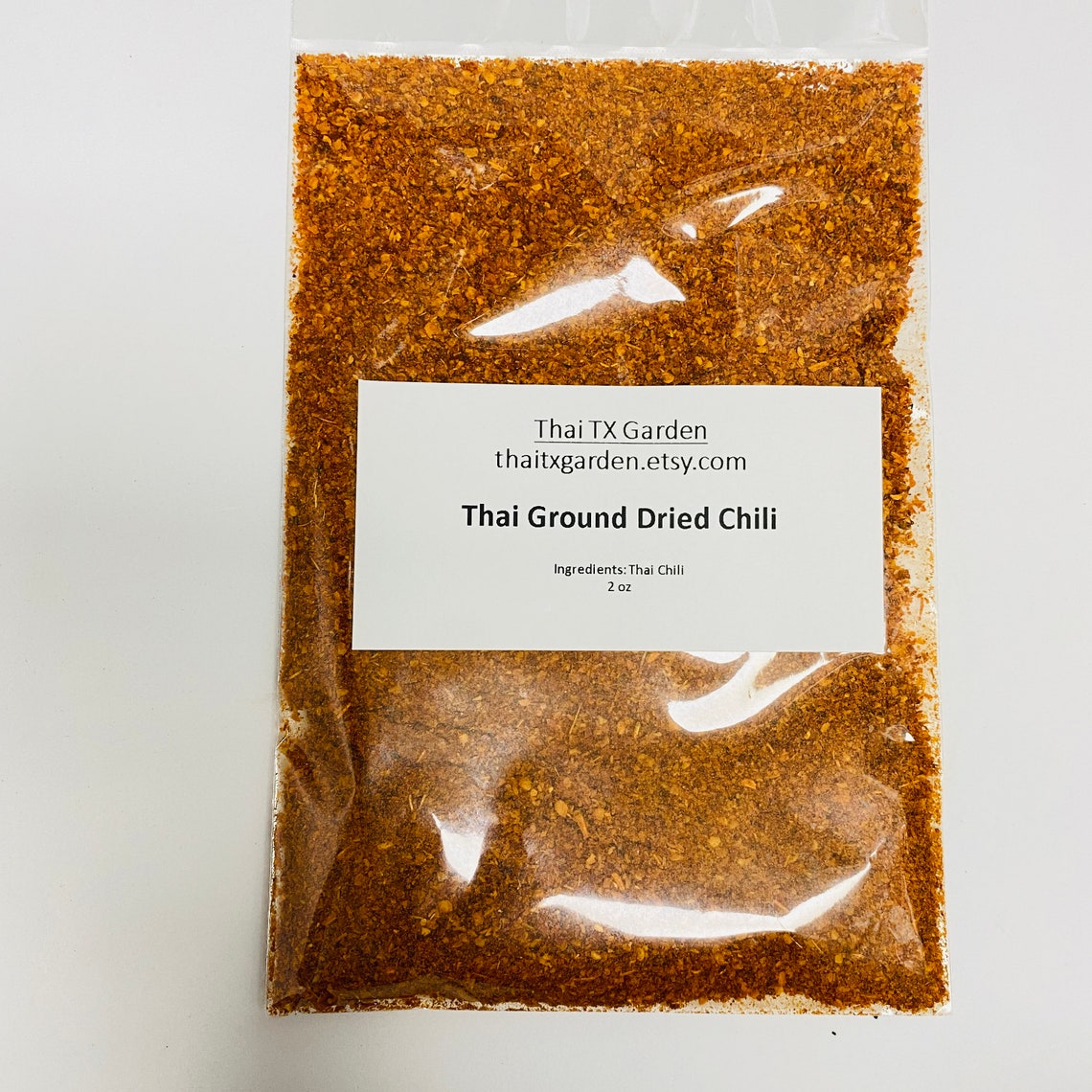 Thai Ground Dried Chili Powder Ground Twice Etsy