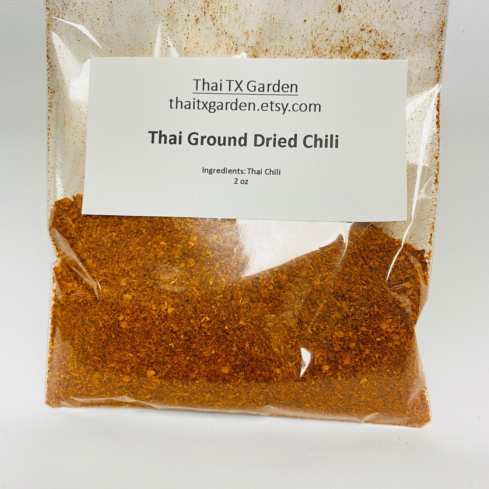 Thai Ground Dried Chili Powder Ground Twice Etsy