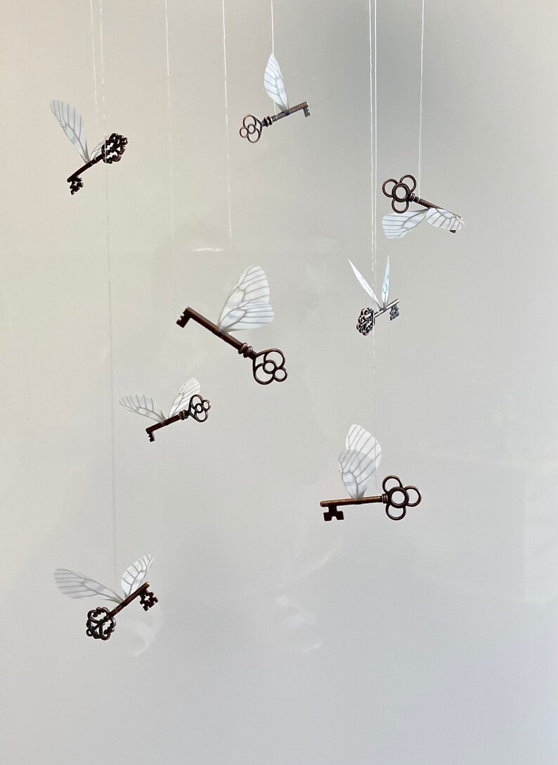 Harry Potter clé volante 8 keys or flying key Mobile Harry Etsy Harry Potter clé volante 8 keys or flying key Mobile Harry Etsy
