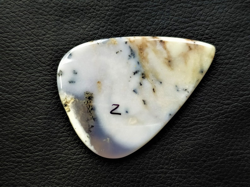 Natural big Dendrite Opal pear shape for jewelry cabochons stone loose gemstone top quality handmade gemstone jewelry 37x51x6m 86.cts