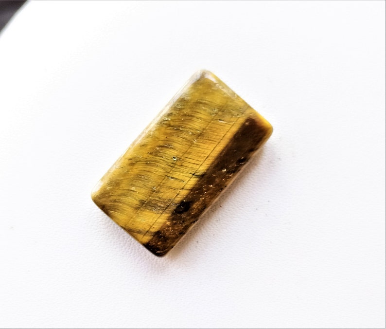 Natural tiger eye rectangle shape for jewelry cabochons stone loose gemstone top quality handmade gemstone jewelry 24x14x5m 20.cts