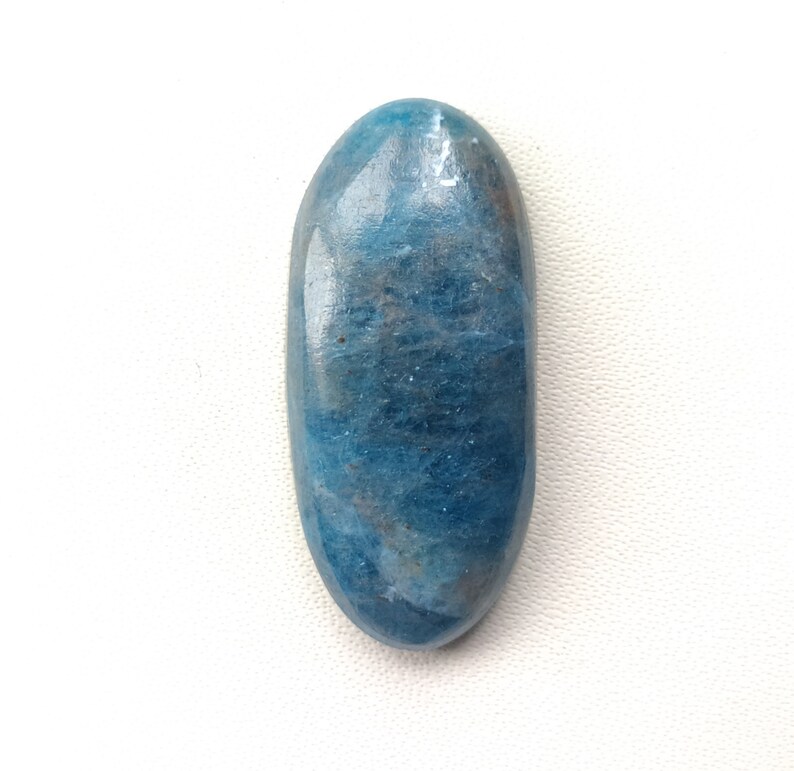 Natural Apatite oval shape for jewelry cabochons stone loose gemstone top quality handmade gemstone jewelry 30x14x6m 26.cts