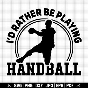 Handball Handball Design, Handball Spieler Illustration, Handball Liebhaber Shirt - Instant Download