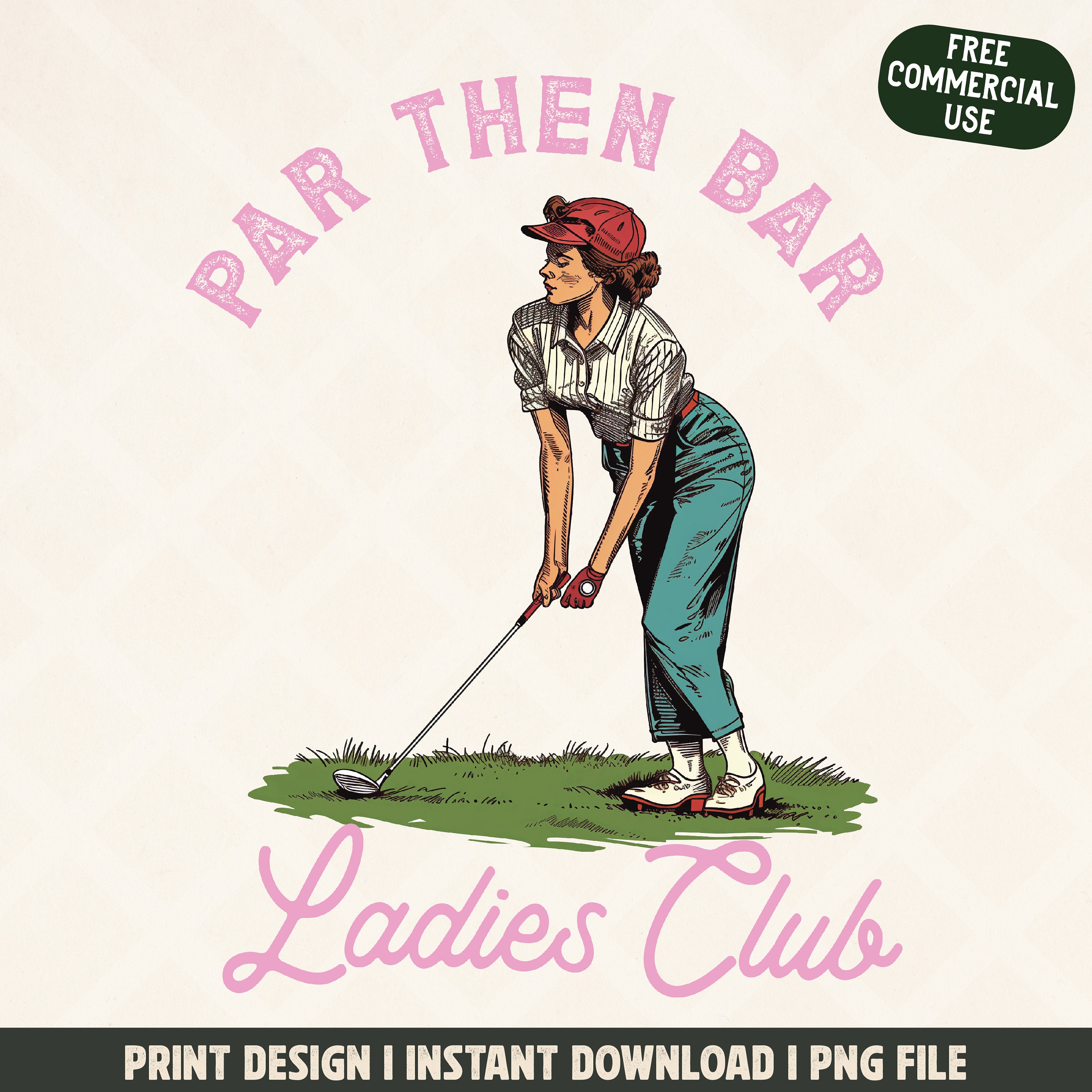Par Then Bar PNG | Ladies Golf Club PNG, Golf Girl PNG, Golf