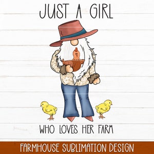 Juste une fille qui aime sa ferme PNG | Sublimation de ferme, conception de chemise de fille de ferme, fille de ferme Png, ferme PNG, nain de ferme PNG