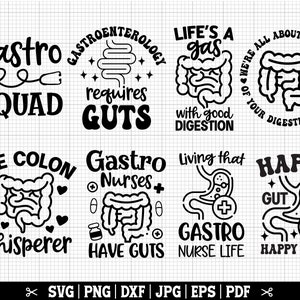 Gastro SVG Bundle, Gastro Png Bundle, Gastroenterology SVG, Gastro Quotes Svg, Gastro Nurse Svg, Gastroenterologist - Instant Download