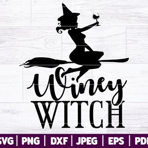 SVG sorcière vineuse | SVG Halloween | Sorcière drôle Halloween SVG | Citation de vin d'Halloween | Halloween maman Svg | Svg vie de sorcière | Svg Dxf Png Jpg