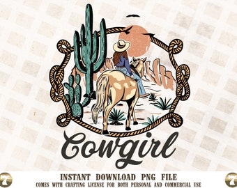 Cowgirl PNG | Cowgirl-sublimering, Cowgirl Life PNG, Rodeo-sublimeringar, Western PNG-sublimeringar, Designnedladdning, Cowgirl-skjortdesign