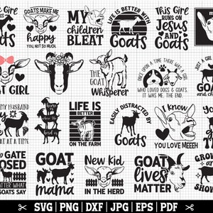 Goat SVG, Goat Bundle SVG, Goat PNG, Goat Lover Png, Goat Owner svg, goat svg bundle, goat png shirt, goat bundle cricut svg