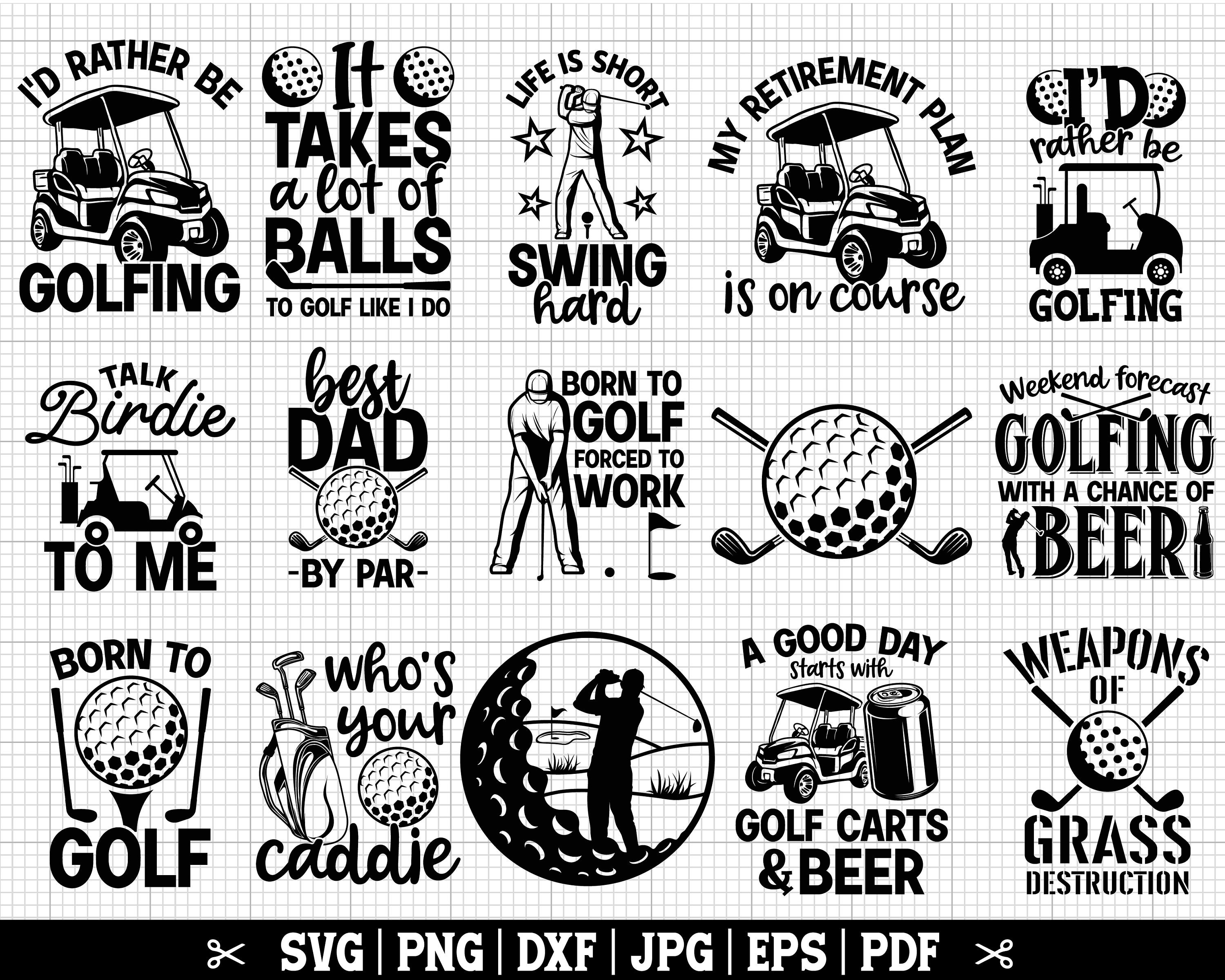 Weekend Forecast: Golf With Chance Of Beer – Engraved Stainless Steel  Tumbler, Funny Golf Gifts For Men, Funny Golfing Mug – 3C Etching LTD