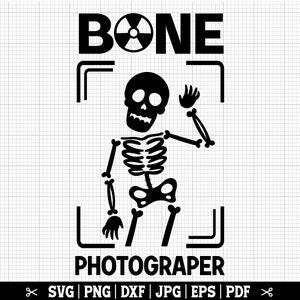 Bot fotograaf SVG, X Ray Tech Svg Png, grappige radiologie Svg, Rad Tech, radioloog Cricut - direct downloaden / commercieel gebruik