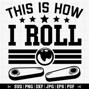 Así es como juego SVG, Pinball SVG, Pinball Cricut, Archivo de corte de Pinball, Máquina de Pinball Svg, Pinball divertido Svg, Jugador de Pinball Svg