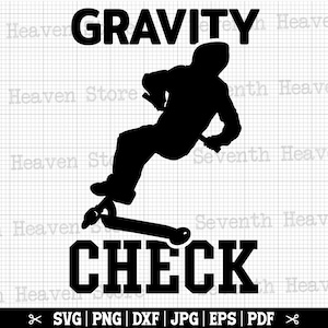 Zwaartekrachtcontrole SVG, scooter SVG, stuntstep SVG, scootertrucs, scooterruiter shirt, scooter Cricut, scooter gesneden bestand, direct downloaden