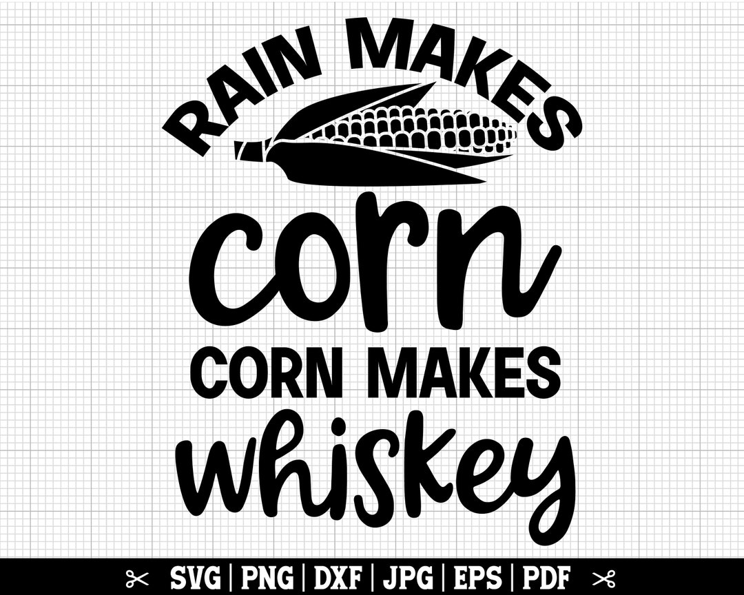Corn Whiskey SVG, Corn SVG, Corn Farmer Svg, Whiskey Farm Svg, Corn