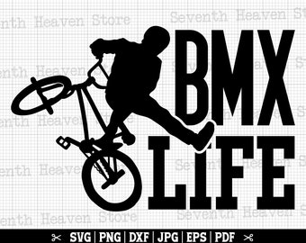 Bmx Life Svg, Bmx Svg, Bmx Cricut, Bmx Rider Svg, Bmx Lover Svg, Bmx Shirt Svg, Bmx Design, Bmx Silhouettes, Instant Download