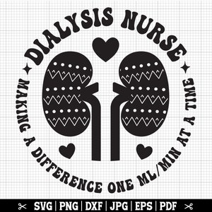 Diaplikation Nurse SVG, Nephrologie Nurse, Hämatit Amulette, Hämatit Shirt, Nephrologie Krankenschwester, Hämatit Augen, Handgemachte Deko