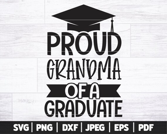 Proud Grandma Graduation SVG