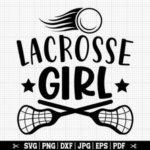Lacrosse Mädchen SVG, Lacrosse SVG, Lacrosse Spielerin SVG, Lacrosse Frau SVG, Lacrosse Cut Files, Lacrosse Life geschnitten Datei