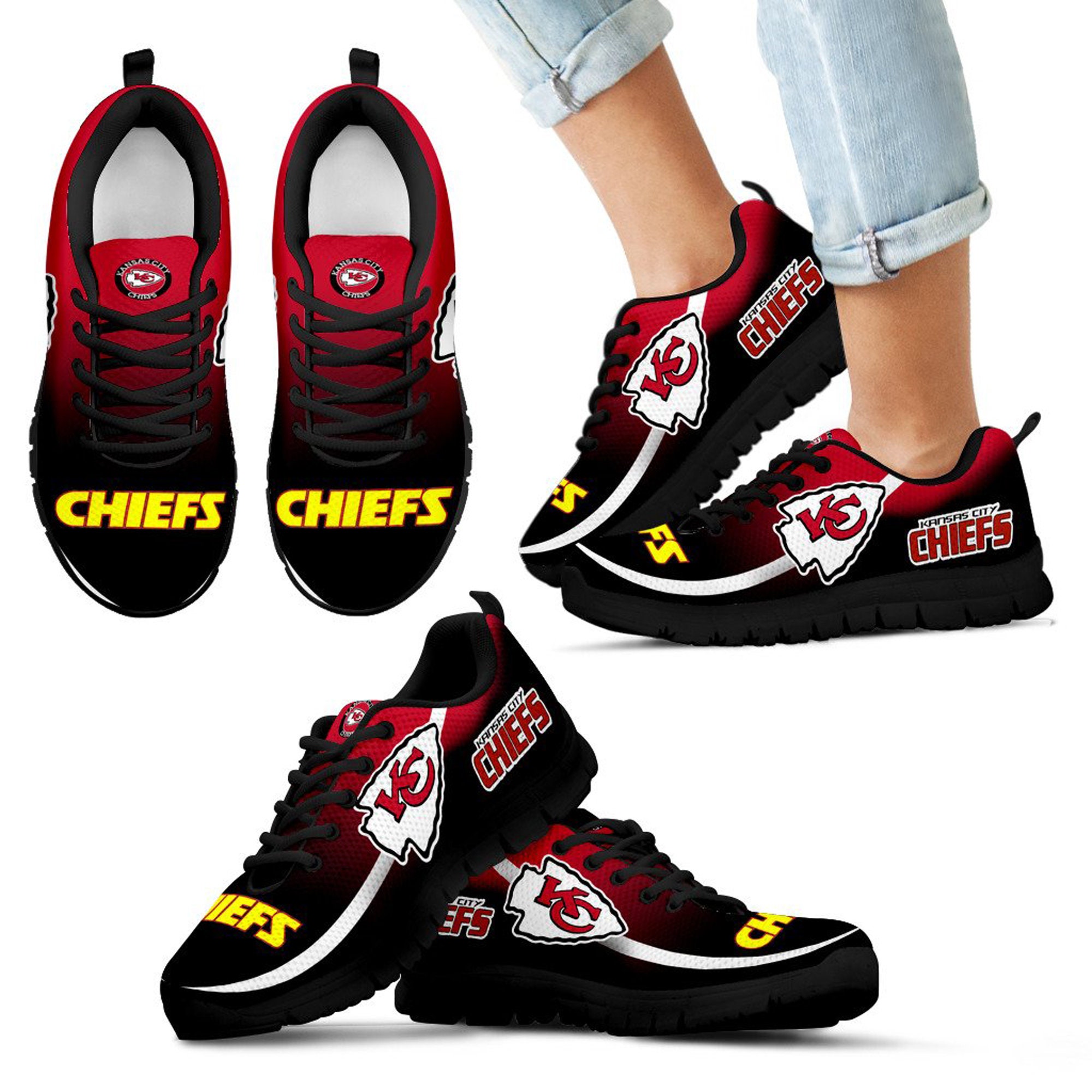 Kansas City Chiefs Shoes Kansas City Chiefs Sneakers