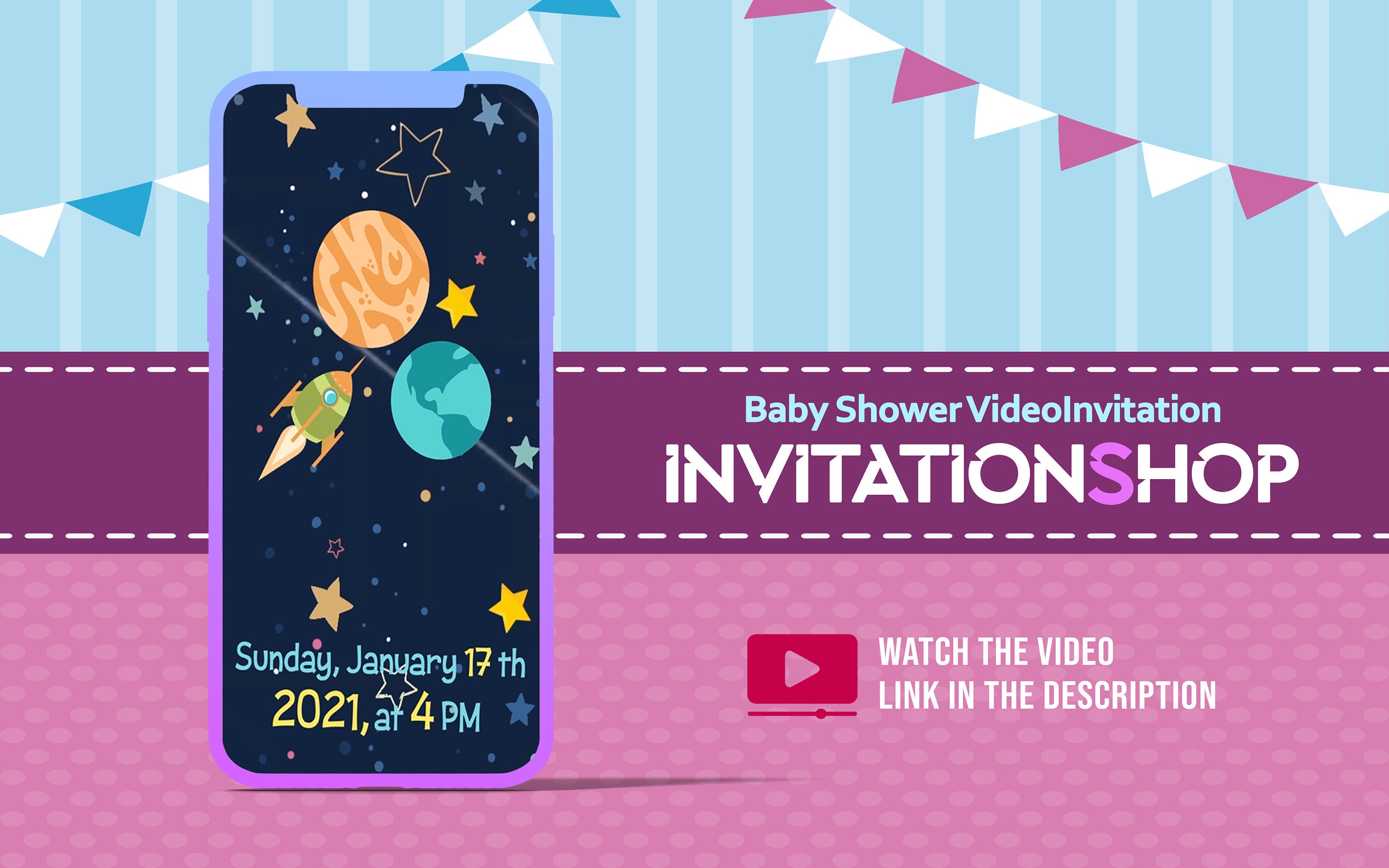 Baby Shower Invitation Digital Baby Shower Invitation Etsy