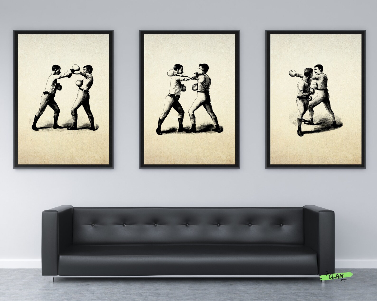 Vintage Boxing Sequence Vintage Boxing Sequence Vintage Etsy