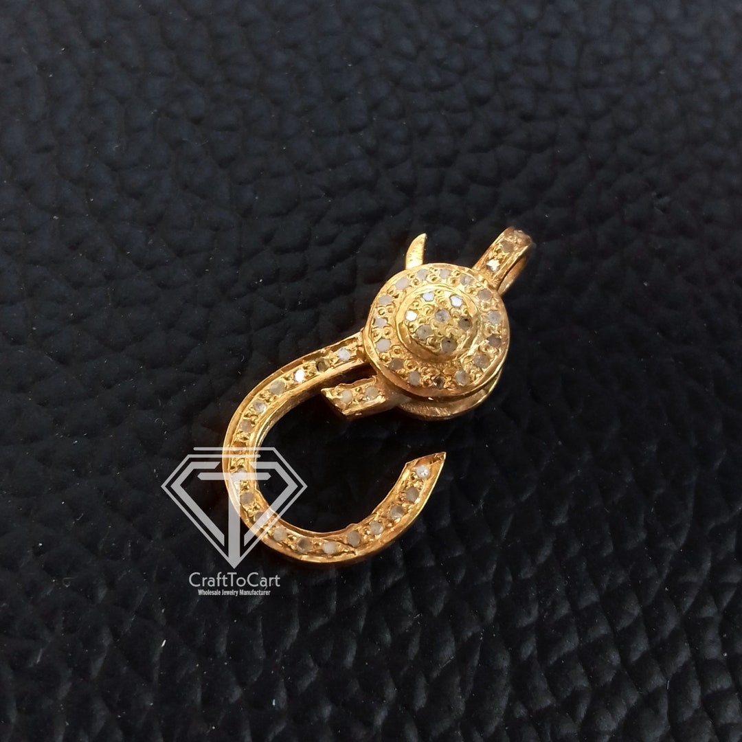 Phillip Allen Hefner Design Pave Lobster Lock Necklace main image 1