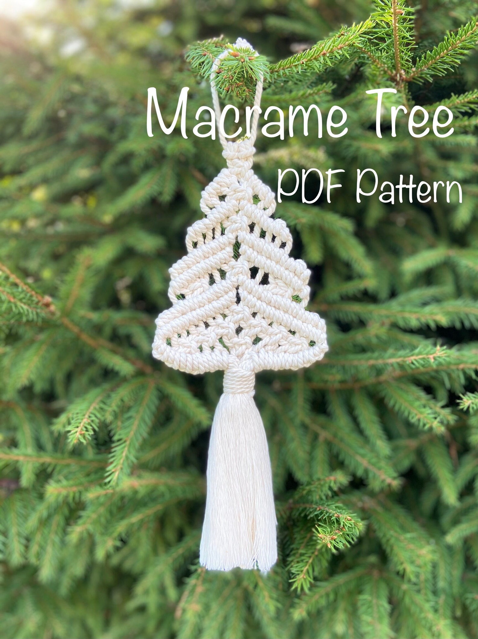 Macrame Christmas Tree PDF Pattern Macrame Tutorial Pdf Etsy Macrame Christmas Tree PDF Pattern Macrame Tutorial Pdf Etsy