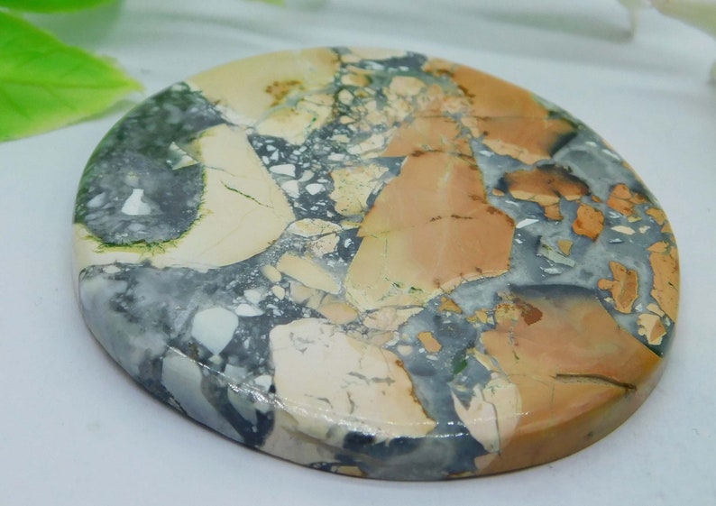 60/% Sell Natural Malingano Jasper Rare Top Quality Handmade Malingano Jasper Cabochon Loos Gemstone Jewelry Making Stone 76Cts 40x40x4mm