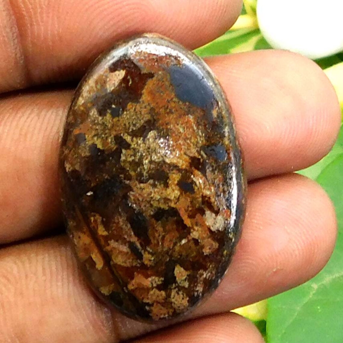 Top Quality 100Natural Brown Jade Gemstone Brown Jade Etsy