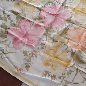 Salvatore Ferragamo Vintage floral silk scarf