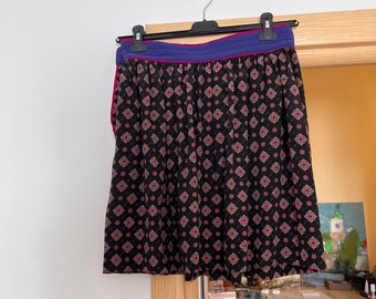 ESCADA vintage silk mini skirt size S-M