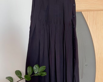 Escada vintage purple midi skirt size XS-S