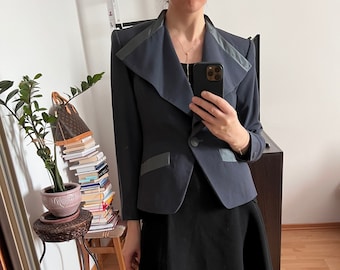YSL Yves Saint Laurent vintage formal evening blazer jacket size FR 38 M